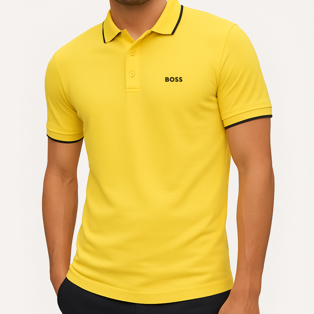 BOSS POLO SHIRT BUNDLE [BUY 2, GET 5] + FREE WATCH