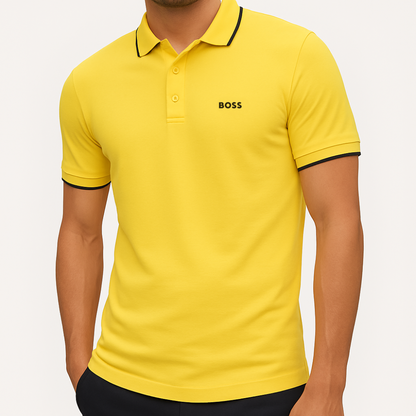 BOSS POLO SHIRT BUNDLE [BUY 2, GET 5] + FREE WATCH