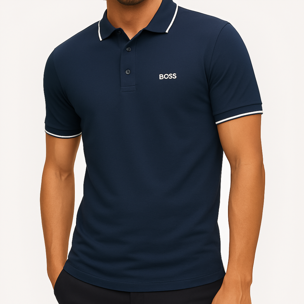 BOSS POLO SHIRT BUNDLE [BUY 2, GET 5] + FREE WATCH