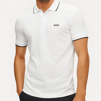 BOSS POLO SHIRT BUNDLE [BUY 2, GET 5] + FREE WATCH