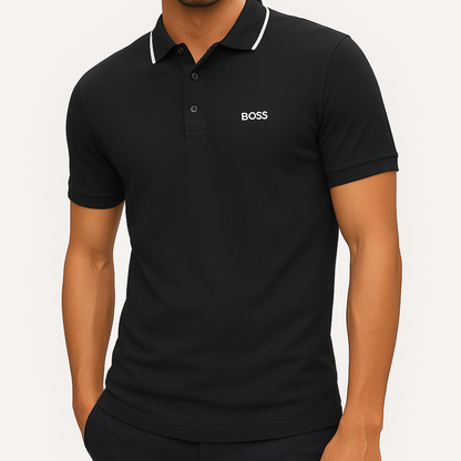 BOSS POLO SHIRT BUNDLE [BUY 2, GET 5] + FREE WATCH