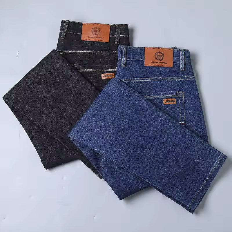 MONTAREZ ELASTIC STRAIGHT-LEG JEANS BUNDLE [BUY 2, GET 3]